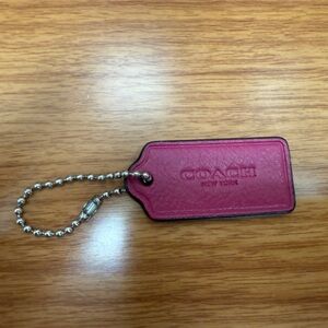 Coach Leather Hangtags
